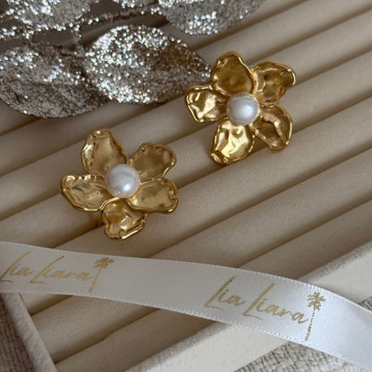 LIANA PEARL FLOWER - RING