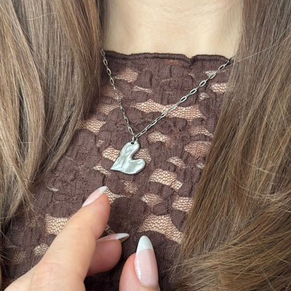 MELTED HEART - NECKLACE