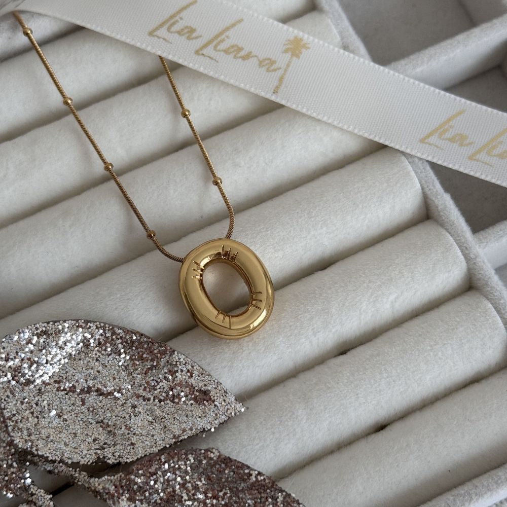 LIA LETTER - NECKLACE