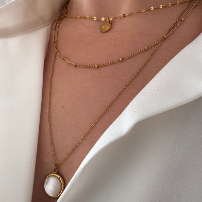 VALLEY - NECKLACE ​​18K