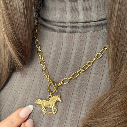 LIALIARA WILD HORSE - NECKLACE