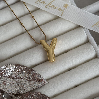 LIA LETTER - NECKLACE