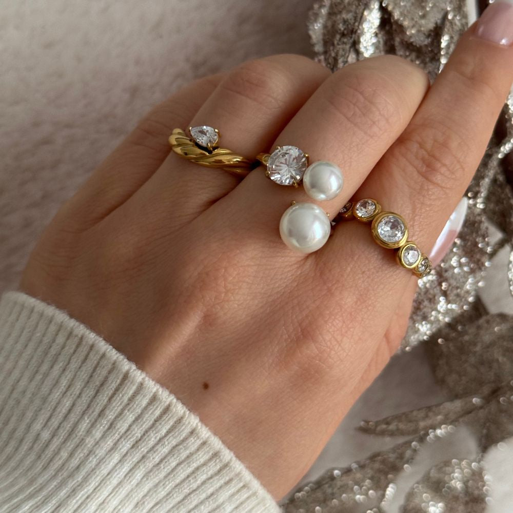 CHUNKY PEARL - RING