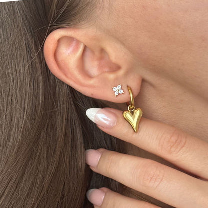LIA LOVIA HEART - EARRINGS