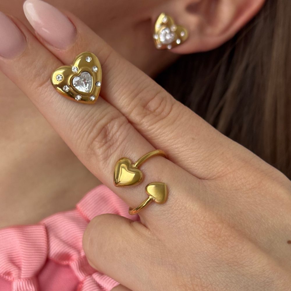 DAYA HEART - EARRINGS
