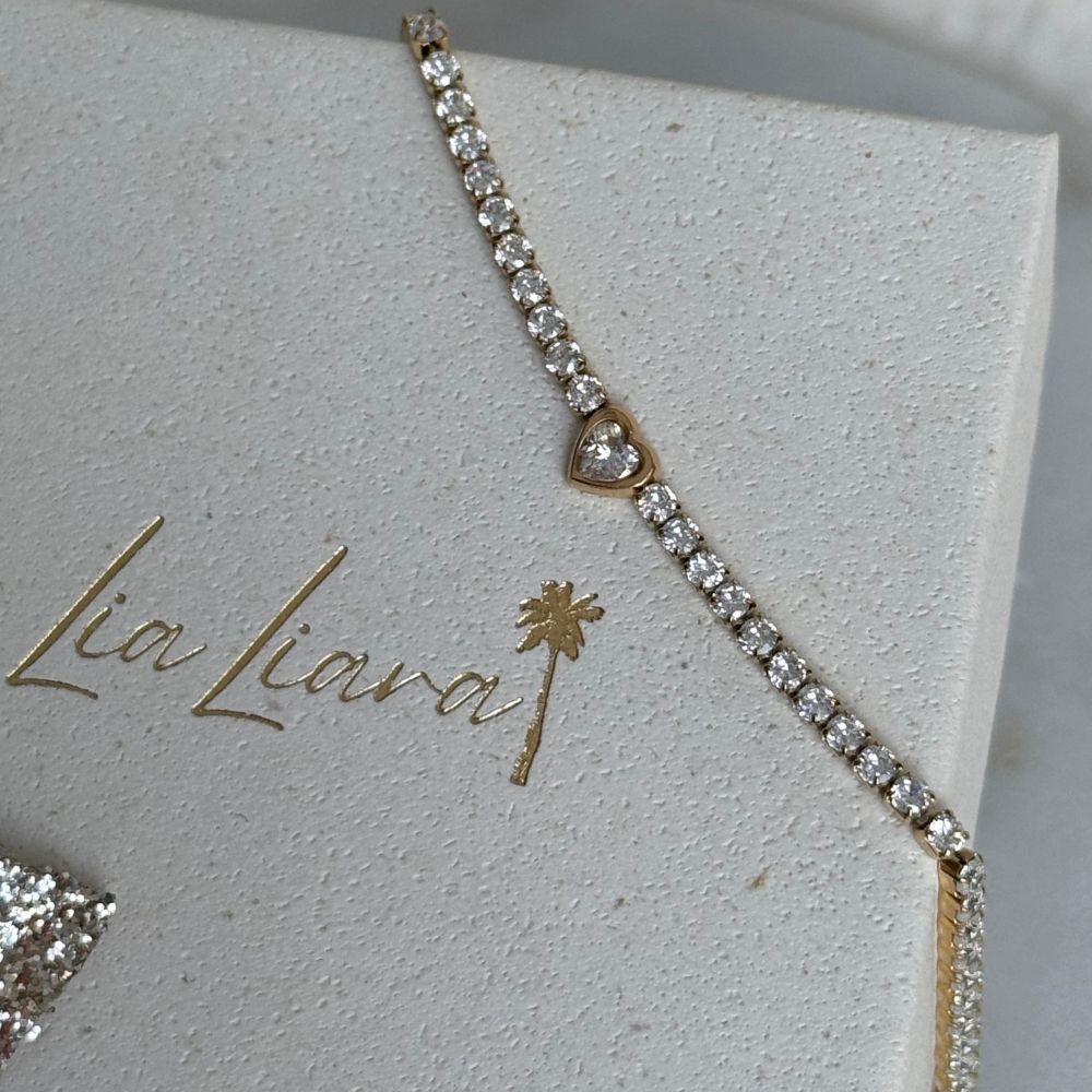 ARIANA TENNIS HEART - BRACELET