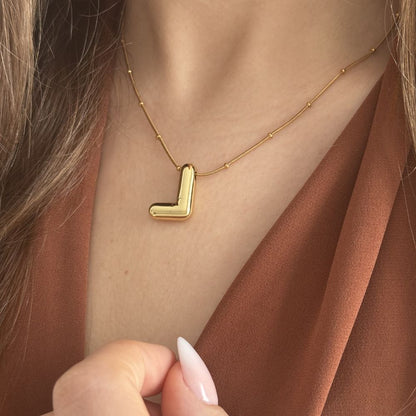 LIA LETTER - NECKLACE